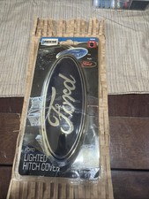 Reese Towpower Ford Official Lighted Hitch Cover NEW Works Blue w/ Red Light picture