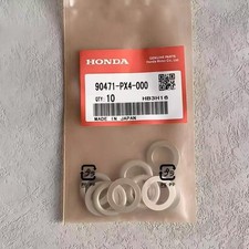 10PC 18MM TRANS DRAIN PLUG CRUSH WASHER GASKETS (90471-PX4-000) FOR HONDA/ACURA picture