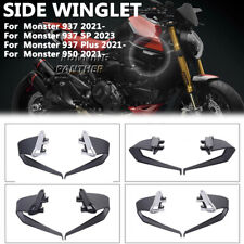 Carbon fiber Winglet Aerodynamic Side Wing For Ducati Monster 937 SP Plus 950  picture