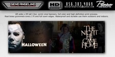 2ft x 6ft banner of  Michael Meyers, HALLOWEEN picture