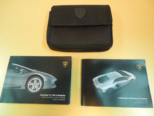 2014 LAMBORGHINI AVENTADOR LP 700-4 ROADSTER OWNERS MANUAL WITH CASE picture