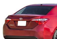 PAINTED ALL COLORS FACTORY STYLE SPOILER FOR A TOYOTA COROLLA 4-DR 2014-2019 picture