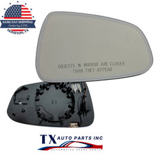 For 2012-2021 Tesla Model S Passenger Side Mirror Glass with Heated Auto Dimming picture