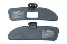 1997 BMW Z3 Roadster Convertible Interior Sun Visor Pair Black OEM picture