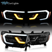 VLAND LED Headlights For 2007-2013 Toyota Tundra &2008-2020 Sequoia W/Sequential picture