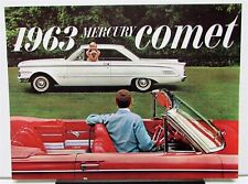 1963 Mercury Comet Dealer Sales Brochure Cyclone 260 S-22 Custom Wagon picture