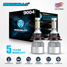 9004 HB1 2000W 300000LM LED Headlight Hi-Lo Beam Bulbs Replace XENON HID 6000K picture