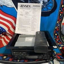 Vintage Jensen Recoton AM/FM Stereo Cassette Deck XCC5220 W Harness Tested 2 picture