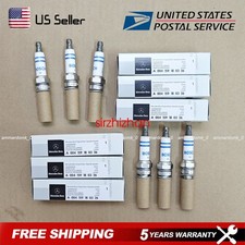 6PCS OEM YR7MPP33 Spark Plugs For Mercedes Double Platinum GERMANY OEM US picture