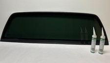 Fit 2002-2008 Dodge Ram Pickup 1500 Rear Window Glass Stationary Non-Heat Tinted picture
