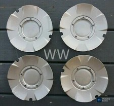 Chevy Silverado 1500 wheel center caps hubcaps 5243A SET OF 4 SILVER picture