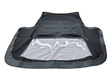 Fits Chevrolet Camaro/Firebird Convertible Top Black Premium Canvas (50