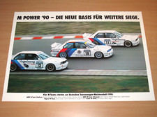 BMW M3 E30 Poster 4 - M Power 1990 Evolution EVO Vintage Original picture