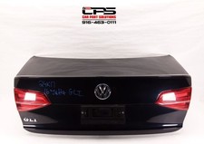15-18 Volkswagen Jetta GLI Mk6 Sedan Trunk Deck Lid Black C9X 5C6827025E OE picture