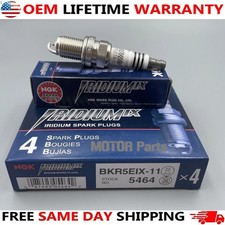 4PCS NGK Iridium IX Spark Plugs BKR5EIX-11 5464 For Toyota Mitsubishi Mazda USA picture