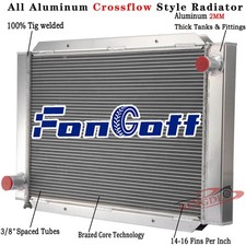 209000 Universal 2 ROW All Aluminum Airboat Radiator 31'' x 21'' Overall picture