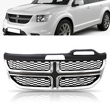 Upper Grille Front Bumper Grill W/Chrome Fits 2013-2020 Dodge Journey 5NB56TZZAB picture