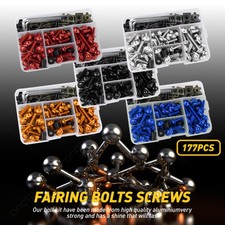 177PCS Fairing Bolt Kit Bodywork Screws Set For Honda CBR600RR 1000RR CBR1100XX picture