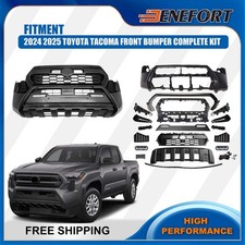 New Front Bumper Cover Grille Set With Fog Lights For 2024 2025 Toyota Tacoma picture