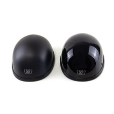 DOT Lightest Motorcycle FLAT Beanie Helmet Half Helmet Cap Skid Scooter Chopper picture
