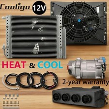 Cooligo 12V DC Underdash AC Kit Electric Universal 12000 BTU Cooling and Heat picture