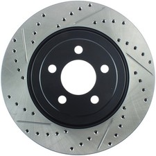 StopTech 127.63061R Front Right Drilled Slotted Brake Rotor for 2006-19 Charger picture