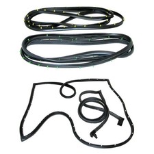 For Chevy G30 78-96 Fairchild Front & Rear Driver & Passenger Side Door Seal Set picture