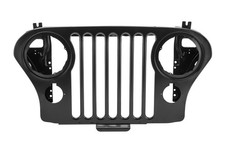 AccuPart Jeep Licensed Grille - Stamped Steel for 76-86 Jeep CJ5, CJ7 & CJ8 picture