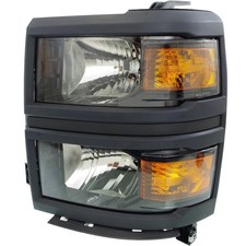 Left Headlight For 2014-2015 Chevrolet Silverado 1500 LS Halogen w/ Bulb(s) CAPA picture