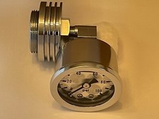 1976-1978 cb750A Hondamatic oil pressure gauge kit w/ MACHINED face Honda CB750 picture