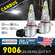 2PCS 9006 LED Headlight Bulb Low BEAM CANBUS For Ferrari F355 F355 F1 F40 348 TS picture