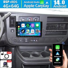 10'' Android 14 Carplay For Chevrolet Express Van 2008-2024 Car Stereo Radio GPS picture