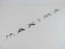 1995-1996 Nissan Maxima Emblem Rear Trunk Nameplate Letters Logo Genuine OEM picture