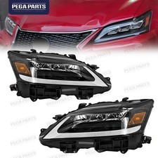 For 2013-2015 Lexus GS GS350 GS450h LH & RH TRIPLE LED Headlight Headlamp w/ AFS picture
