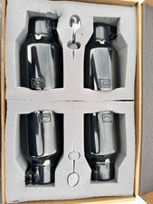 4” AWE Black Diamond exhaust tips 2.5” inlet picture