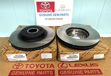 2009-2019 Toyota Corolla GENUINE OEM FRONT BRAKE ROTORS Right&Left (2) picture