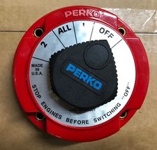 Perko 8501 Battery Select Switch 250 Amp New Old Stock  picture