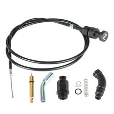 New Choke Cable & Valve Plunger Rebuild For Honda Foreman Rubicon 500 TRX500▽ picture