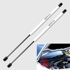 2pc WHITE Front Hood Lift Support Shock Strut for Dodge Ram 1500 2002-2008 2500 picture