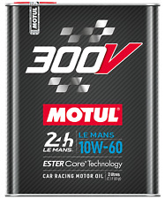 Motul 300V LE MANS 10W60 2L Fully Synthetic ESTER Racing Engine Motor Oil 110864 picture