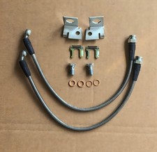 SS Front Brake Lines Replacement Kit 1997-2004 Chevrolet Corvette C5 Z06 picture