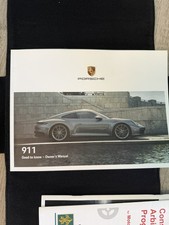 2020 Porsche 911 OEM Manual and Case Owners Handbook picture