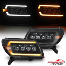 For AREX 03-09 Toyota 4Runner NOVA-Series LED Projector Headlights Alpha-Black picture