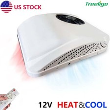 Treeligo 12V RV Air Conditioner Kit Heat & Cool Rooftop Truck Electric AC Unit picture