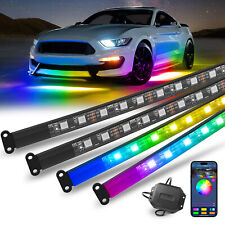 MICTUNING RGB+IC Dream Color Underglow LED Neon Kit Light Strip For Car Truck  picture