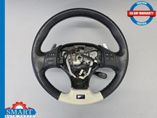 Lexus ISF Steering Wheel Black/White Perforated Leather 08-14OEM Shifter Paddles picture