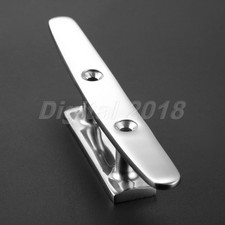 Durable Boat Cleat 316 Stainless Steel Polishing 150mm Silver Marine Hardware picture