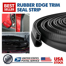 39FT For Dodge U Shape Rubber Car Seal Weather Strip Door Edge Moulding Trim picture