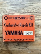 Vintage Keyster Yamaha YAS-1 AS1 125 Carburetor Rebuild Kit 73-0016 NOS Japan picture