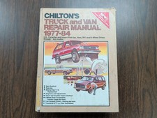 Chiltons Truck and Van Repair Manual 1977-84 Hardcover picture